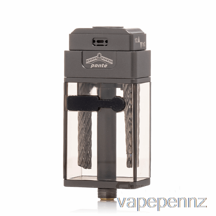 Orca Vape x MrJustRight1 Ponte XL RDTA Stubby Tank Gunmetal VAPE NZ
